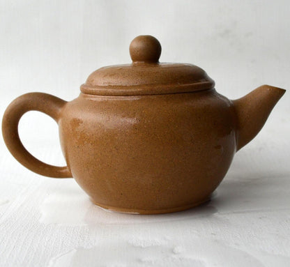 Teapot Chinese Yixing Clay Zisha Pots Handmade Lid Genuine Luck Happiness for Loose Tea