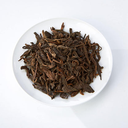 Yunnan Puer Pu er Tea 180g / 6.3oz - Chinese Traditional Pu Erh Tea Loose Leaf - Banghai Dark Tea Cooked Tea - Aroma After Aging