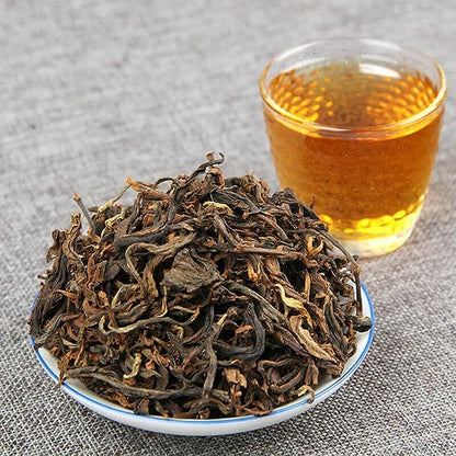 Old Tree Healthy Drink Raw Black Tea Bulk Yunnan Dian Hong Tea (250g)