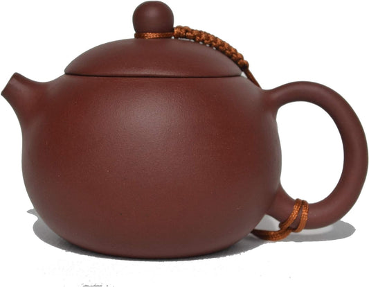 GDLK Yixing Xishi Teapot 6oz Chinese Zisha Clay Tea Pot Red