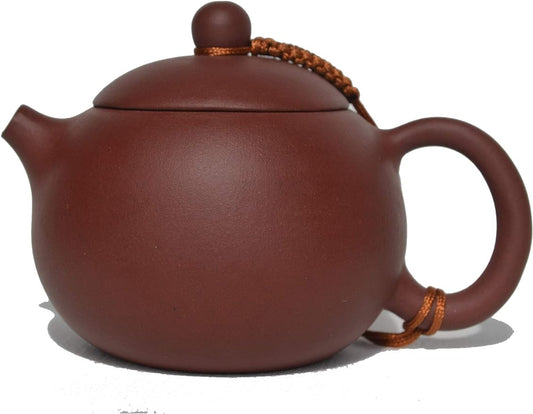GDLK Yixing Xishi Teapot 6oz Chinese Zisha Clay Tea Pot Red