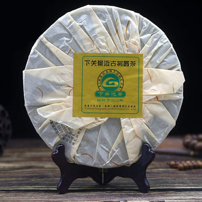 FullChea - 2012 Xiaguan Raw Pu-erh - Pu Erh Tea Loose Leaf - Ancient Tea Tree Sheng Puer from Jingmai - Health Tea - 14.11oz / 400g