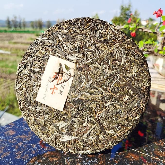 Classical Zhonghongyin Naka Ancient Tree Tea Pu'er Spring Tea Green Tea 357g