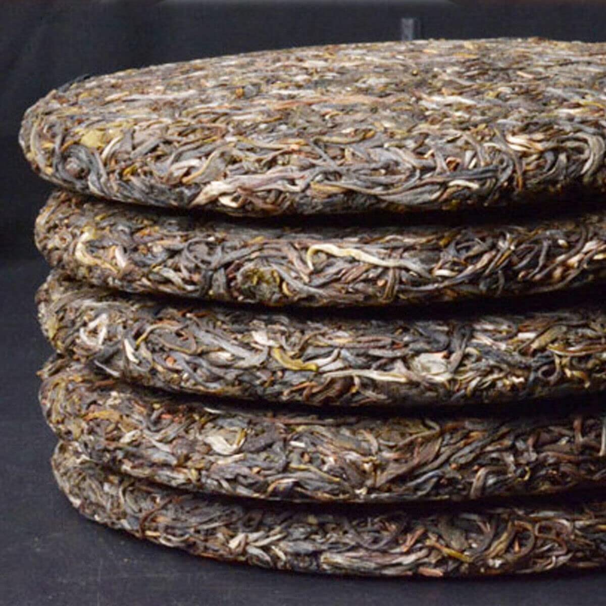 Raw Puer Tea Cake 357g Youngbanzhang Bulang Mountain Aged Trees Sheng Pu-erh Tea