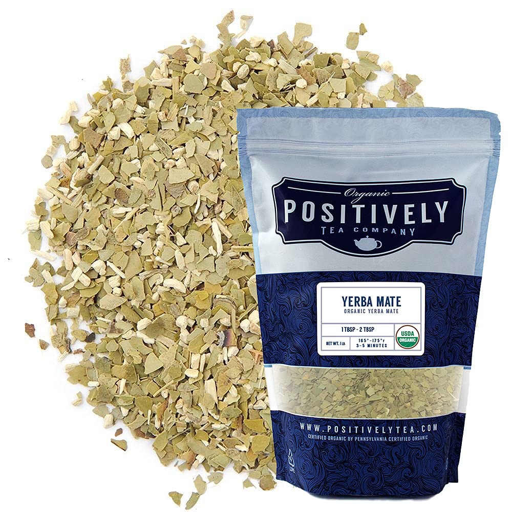 Organic Positively Tea Company, Qilan Wuyuan Oolong Tea, Loose Leaf, 16 Ounce