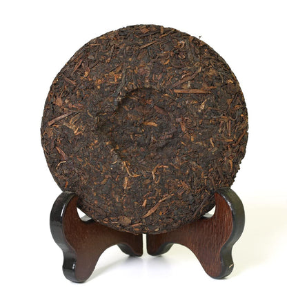 Puerh Tea Cake 100g / 3.5oz 2006 Year Ripe Shu Aged Lucky Dragon Sweet - Yunnan Pu-erh Pu erh Puer Pu'er Chinese Tea Small Cake