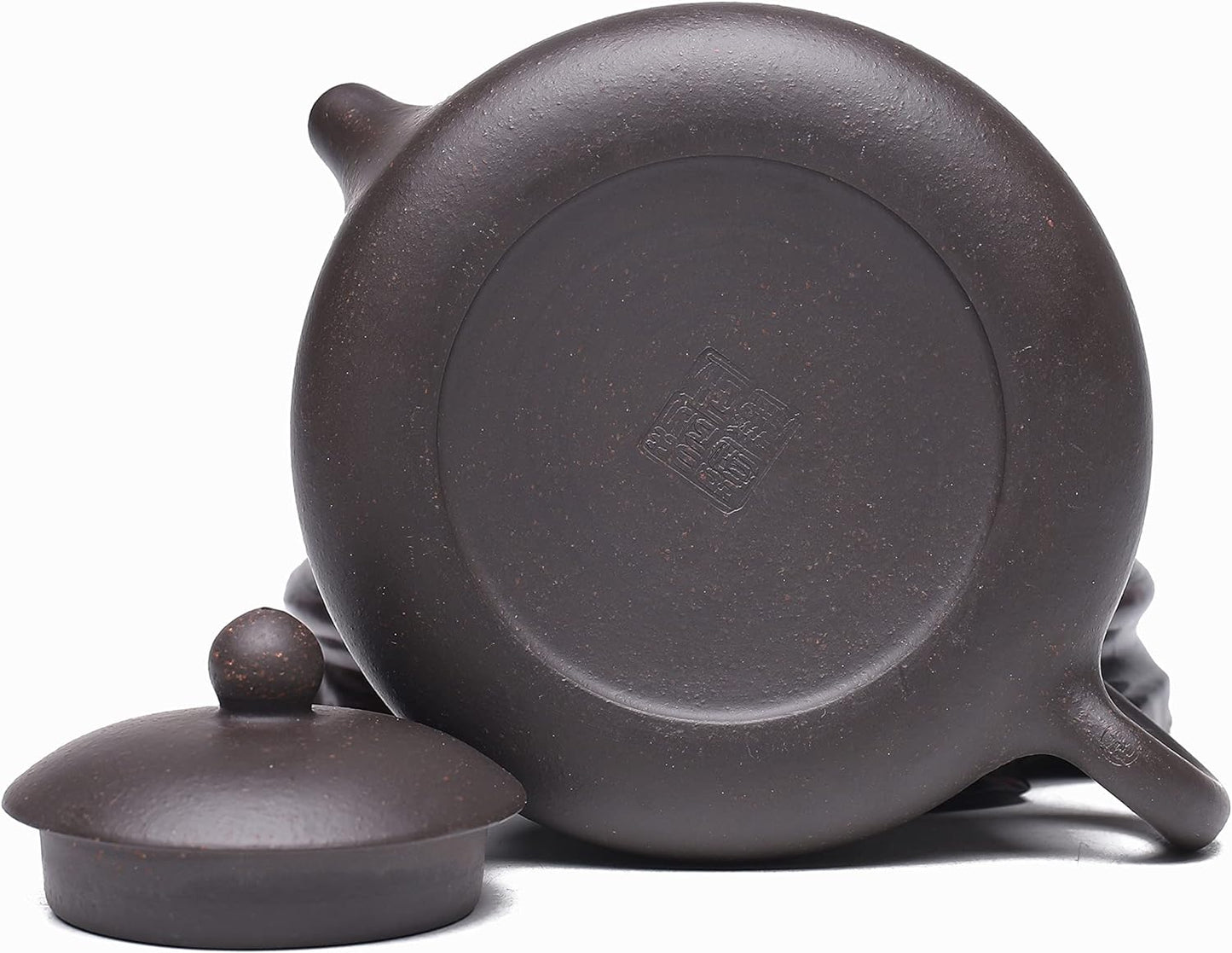 SILINE Zisha Small Teapot Set,Chinese Yixing Clay Tea Pot 6.2 Oz with 2 Cups,Beginner Brew Kong Fu Tea Maker