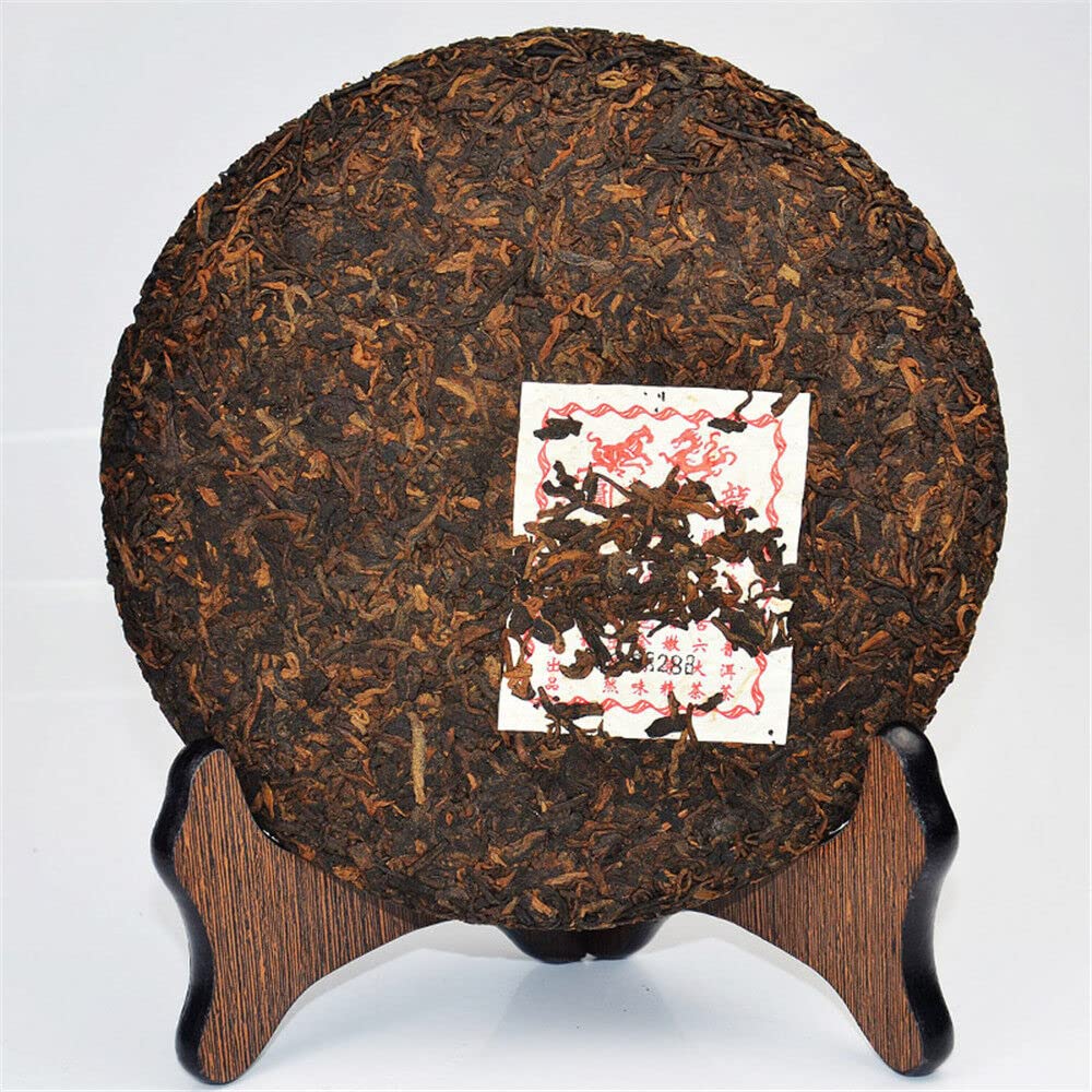 Natural Puerh Tea Cake Ecology Black Tea China Yunnan Oldest Ripe Puer Tea 357g