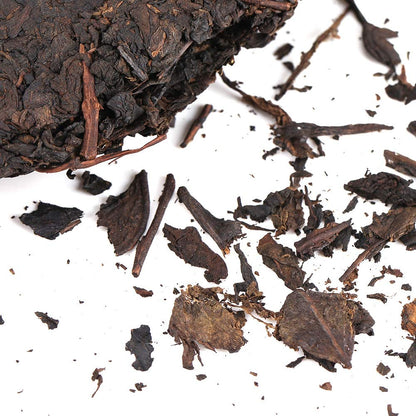 Syrisora Chinese Yunnan Famous Pu Erh Premium Health Puer Cooked Tea Cake 357g