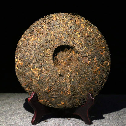 FullChea - 2017 Shu Puerh Tea - Menghai Pu Erh Tea Loose Leaf - Ripe Pu-erh Tea - Helps Digestion - 12.59oz / 357g