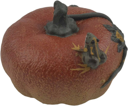 Chinese Handmade Zisha Gongfu Tea Pet Chinese Tea Pet TP10 (Pumpkin)