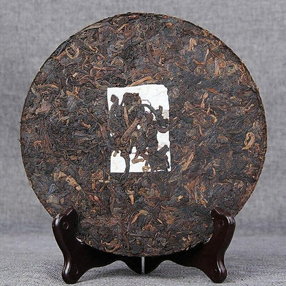 Yunnan Ripe Puer Tea Menghai Spring Tea Iron Puerh Tea Cake Specialty Tea 188g