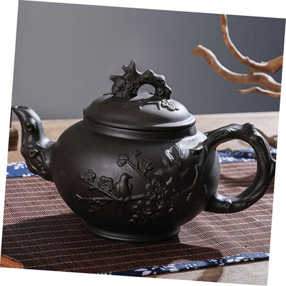 KJHBV Purple Clay Teapot Japanese Tea Pot Chinese Teapot Stoneware Clay Stove Tea Kettle Chinese Tradition Purple Clay Teapot Tea Dispenser Tea Accessory Teapot Large Set