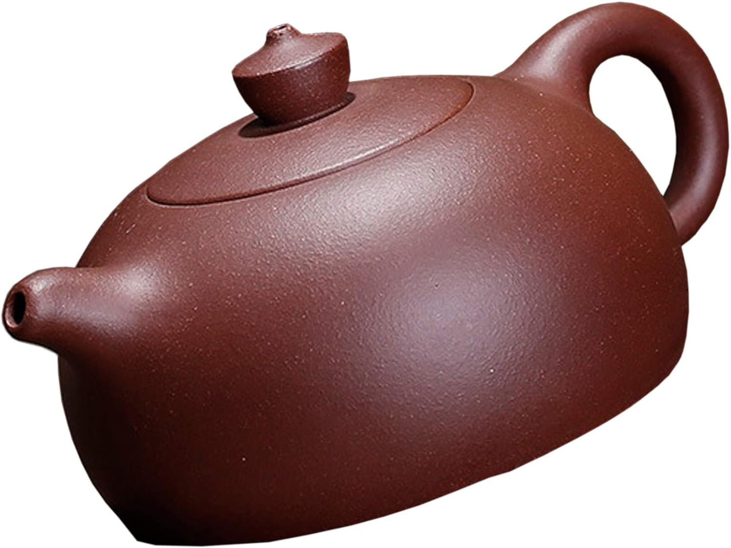 Chinese Yixing Purple Clay Handmade Half Moon Tea Pot Zisha Zi Ni Teapot 200cc