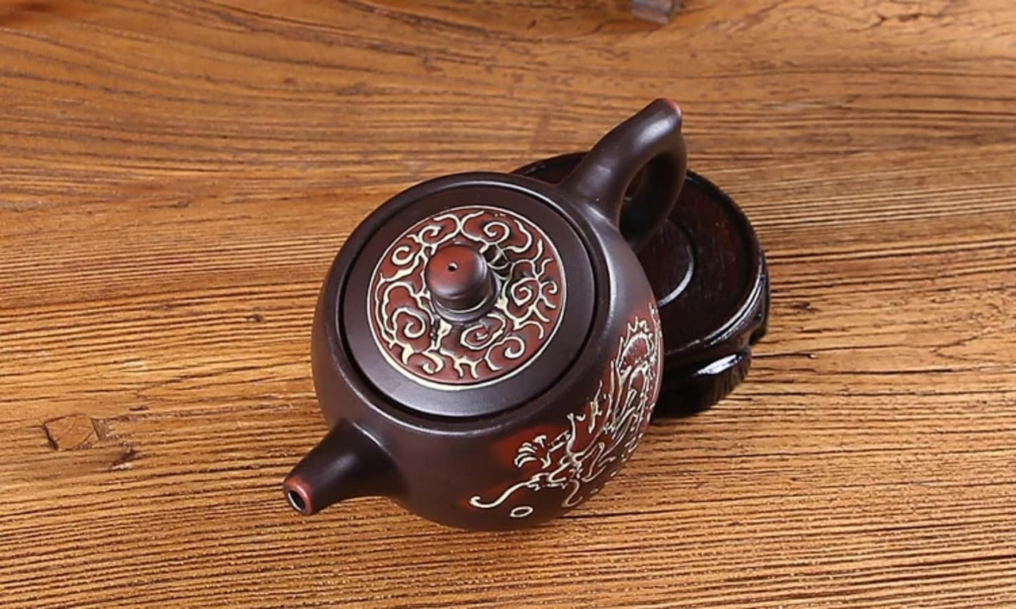 330ml Purple Clay Teapot Home Filter Tea Infuser Zisha Kettle Tea Set