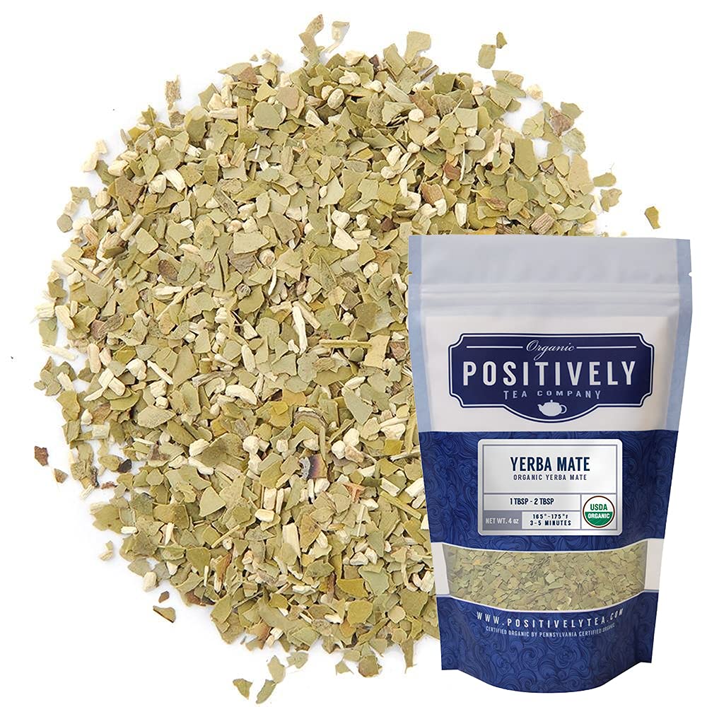 Organic Positively Tea Company, Qilan Wuyuan Oolong Tea, Loose Leaf, 16 Ounce