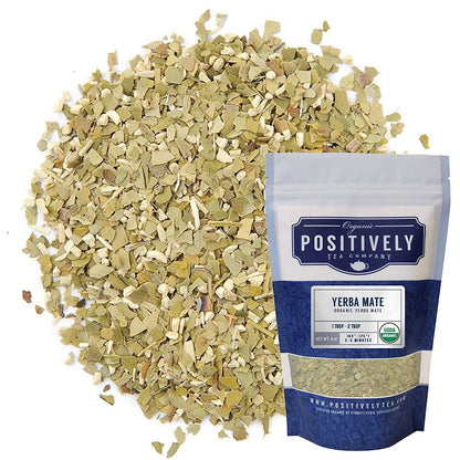 Organic Positively Tea Company, Qilan Wuyuan Oolong Tea, Loose Leaf, 16 Ounce