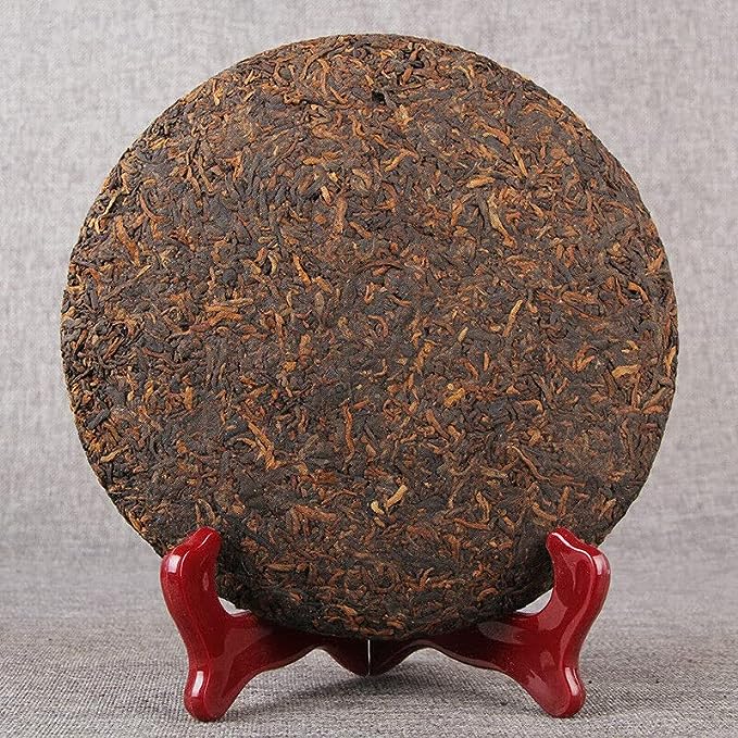 Yunnan Big-leaf Tea Jing Mai Chun Xiang Ripe Tea Jingmai Ancient Tree Tea 357g