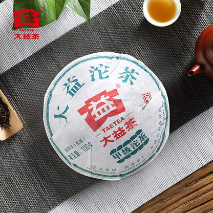 TAETEA Classic Grade A Premium Raw Puerh Tea Tuo Cha, 3.53oz (Pack of 5) Aged Fermented Pu-erh Pu'er Tea Cake Black Tea for Daily Drink and Gift 17.64oz / 500g