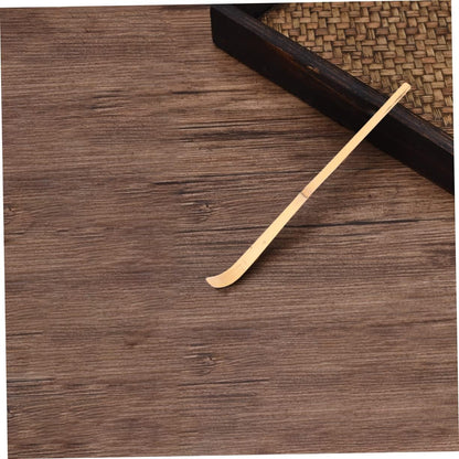 Angoily 2 Pcs Tea Dial Japanese Chashaku Hooked Tea Needle Ice Pick Matcha Tea Scoop Puerh Tea Tool Ice Brick Tea Cake Japanese Tools Durable Tea Tool Tea Cone Bamboo Tea Tools