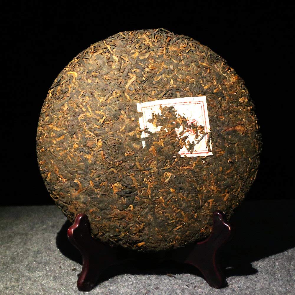 FullChea - 2017 Shu Puerh Tea - Menghai Pu Erh Tea Loose Leaf - Ripe Pu-erh Tea - Helps Digestion - 12.59oz / 357g