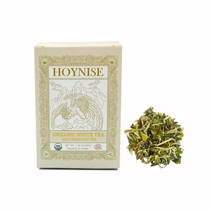 HOYNISE Organic Ripe Pu'erh Tea I Loose Leaf I USDA Organic I 3.5 Ounce (100g) I High Mountain Grown I Unique Aroma I Packed & Shipped Direct From Source in China