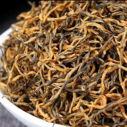 JIN SI Dian Hong Gold Yunnan Black Tea Organic Supreme Dianhong Golden Buds (500g)