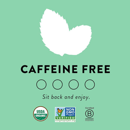 Choice Organics - Organic Peppermint Tea (3 Pack) - Compostable - Caffeine Free - 48 Organic Herbal Tea Bags