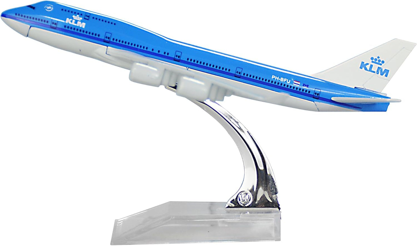 24-Hours Delta Boeing 747 Plane Model Alloy Metal Airplane Models Die-cast 1:400