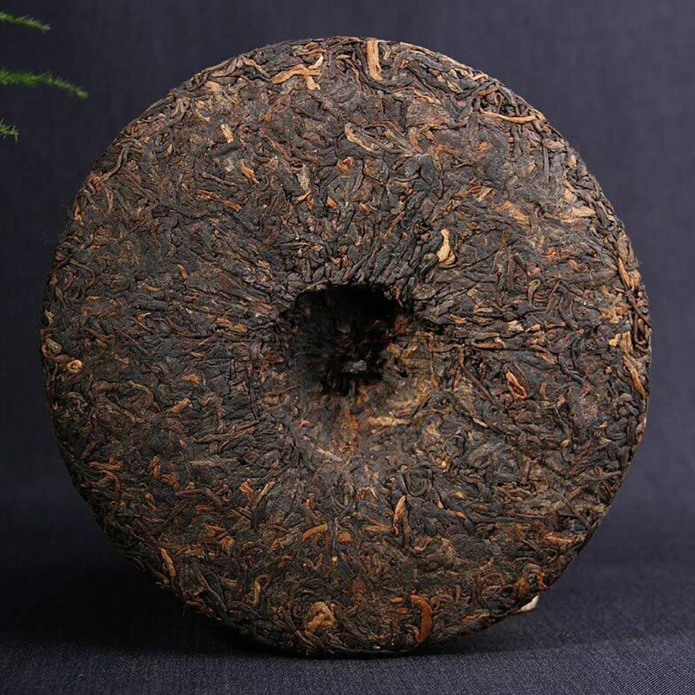 FullChea - 2018 Haiwan 7578 Shu Puerh Tea - Menghai Pu Erh Tea Loose Leaf - Ripe Pu-erh Tea Box - Healthy Tea - 12.59oz / 357g