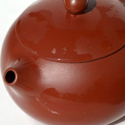 Teapot Chinese Yixing Genuine DaHongPao Tea Red Xishi Pots Ball Filter (5oz/150ml)