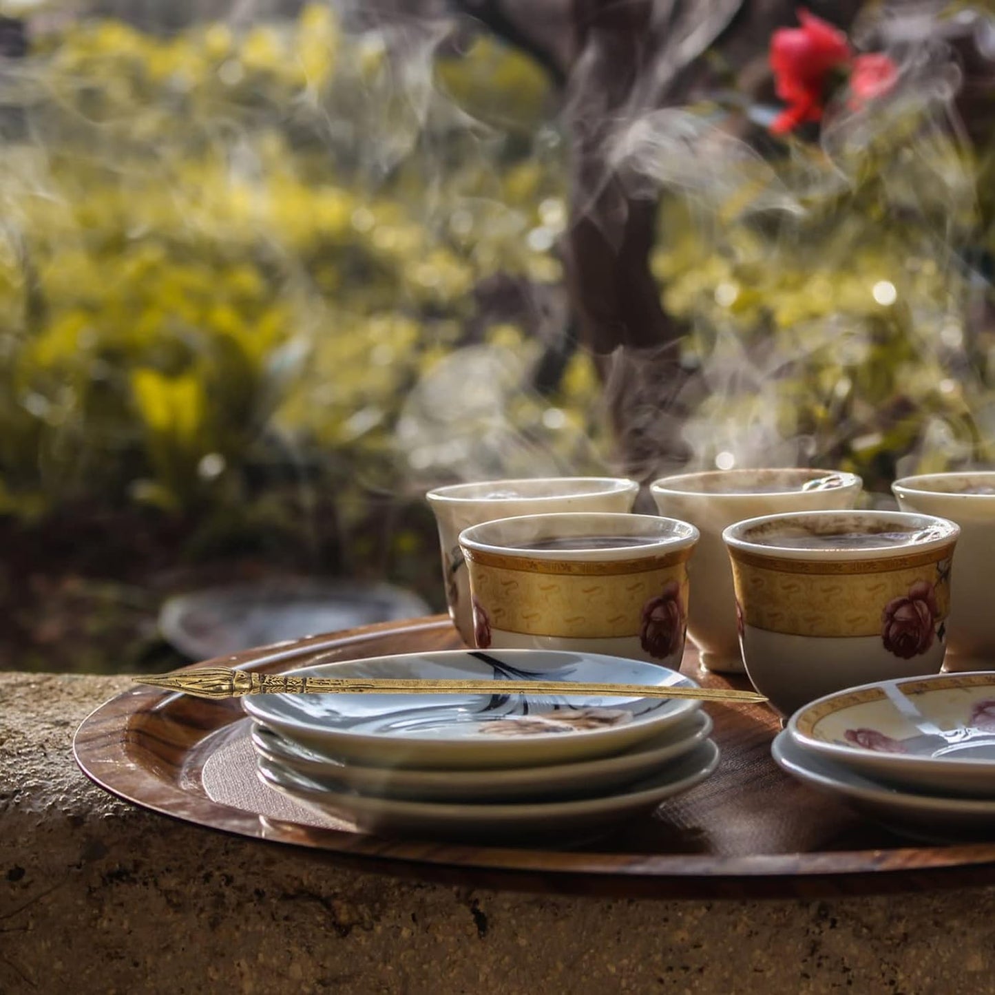 GANAZONO strainer tea needle tea accessory pro tools wooden crafts Cone Puerh Cake ice breaker tool Tea Cutters Tea Brick Needle vintage tea Ice maker antique tea set