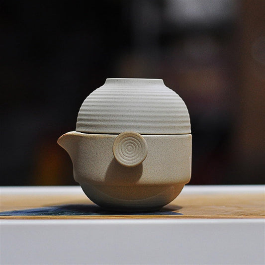 Chinese/Japanese Tea Set Chinese Kung Fu Tea Set 1 teapot 1 teacups Travel Ceramic Pottery Tea Cups For Teaware Outdoor Tea Cups Of Tea Ceremony Portable Teapot Set Tea Gift set