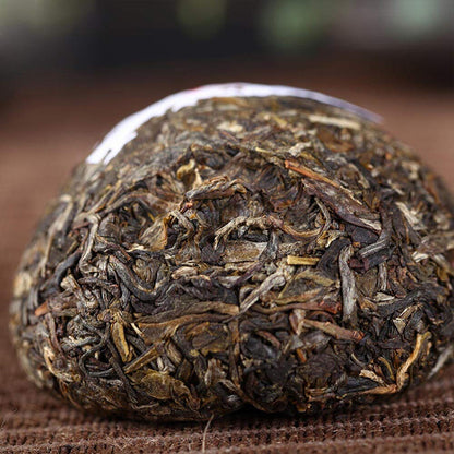FullChea - 2017 Xiaguan Raw Pu-erh Tea - Sheng Pu Erh Tea Loose Leaf - Box Tea Puerh Gift Packing - Helps Digestion (3.52oz/ 100g)
