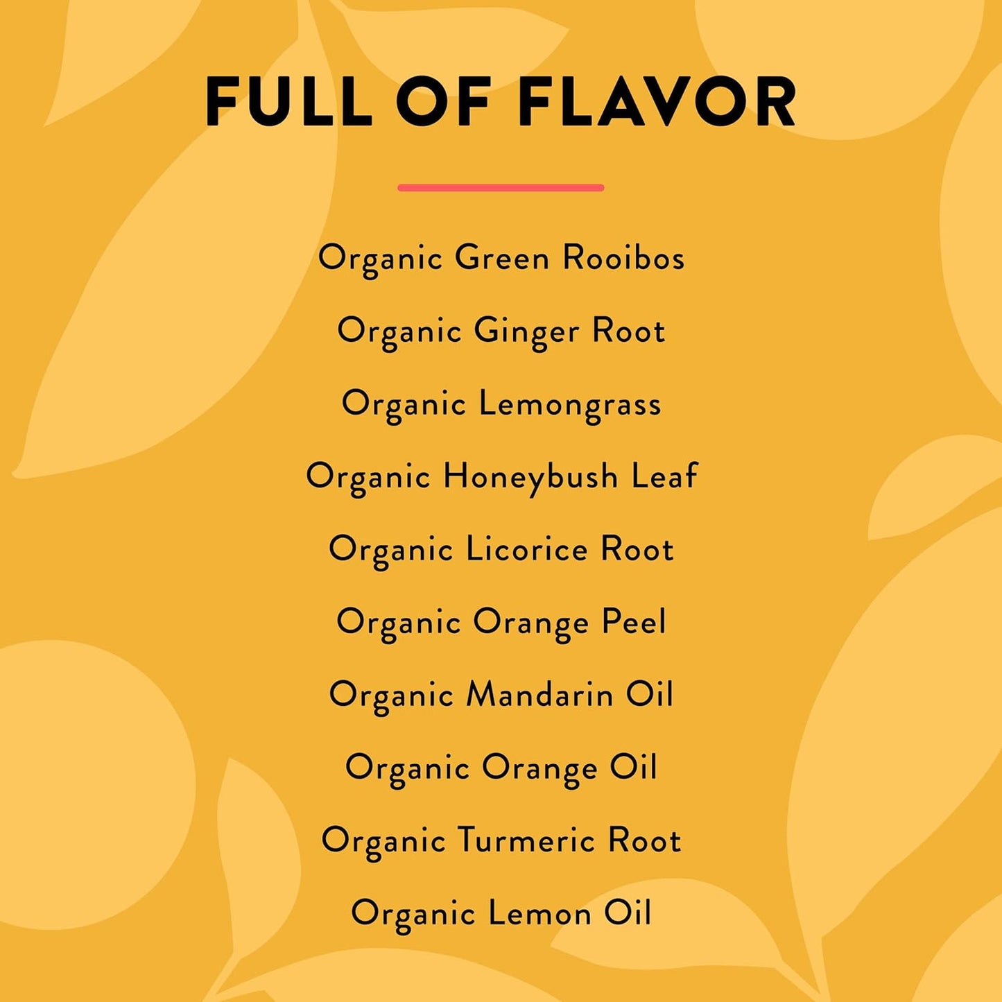 Choice Organics - Organic Mandarin Ginger Tea (1 Pack) - Organic Herbal Tea - 16 Tea Bags