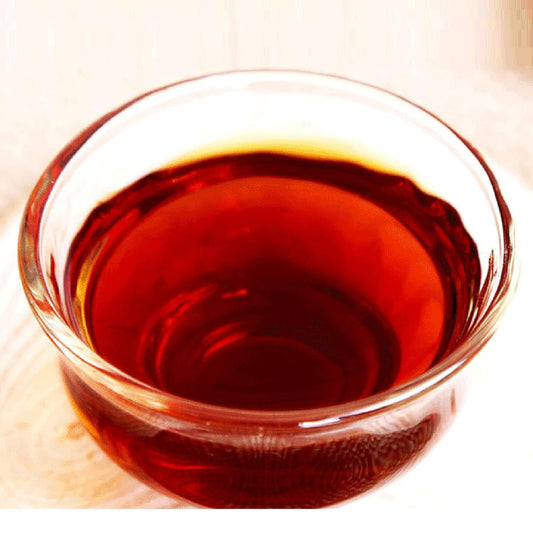 High Grade Puer Tea Scattered Packaging, Large Leaf Mellow Yunnan Chinese Pu Erh Tea, Reddish Brown, Bright, Mellow, Moist, 250g