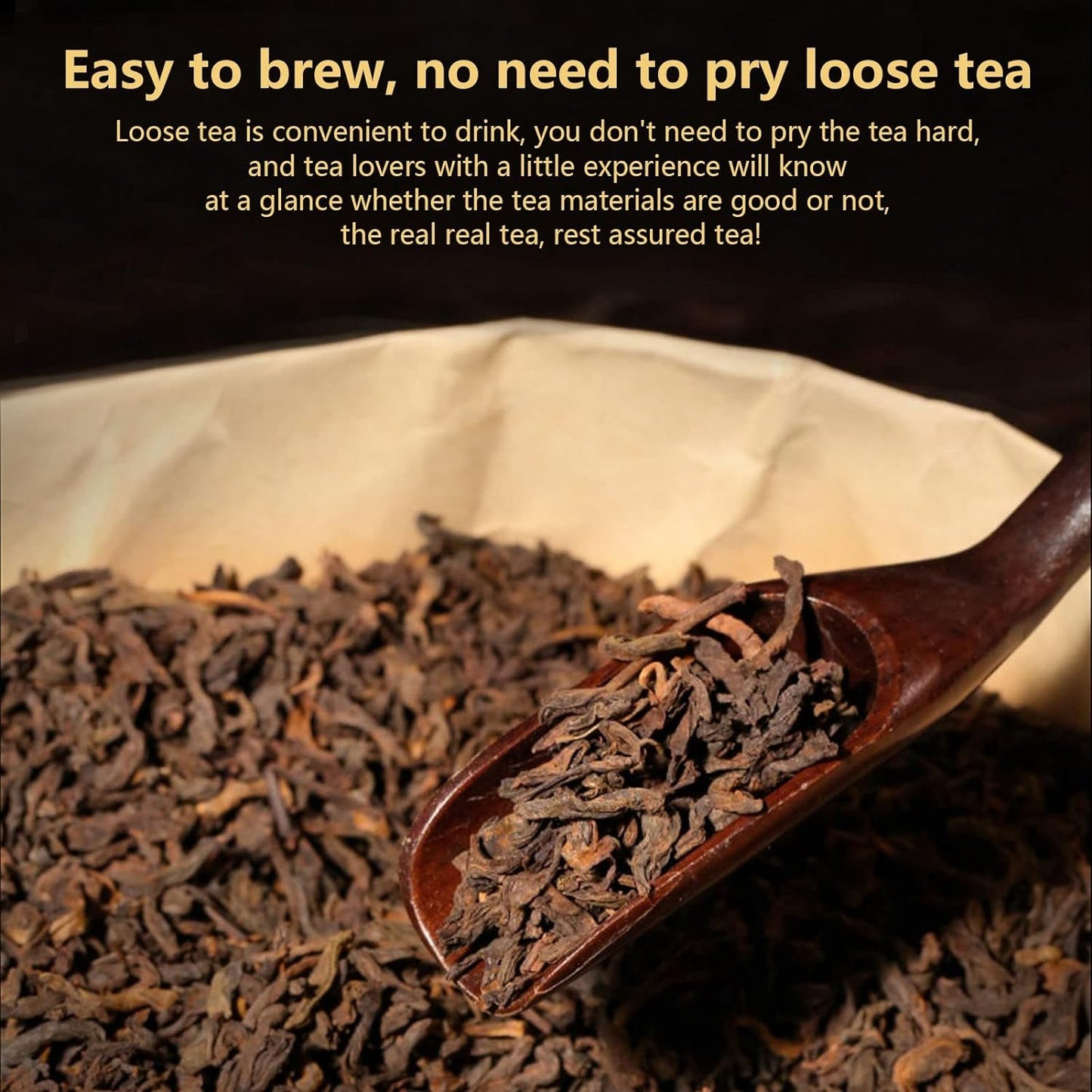 Yunnan Puer Pu er Tea 180g / 6.3oz - Chinese Traditional Pu Erh Tea Loose Leaf - Banghai Dark Tea Cooked Tea - Aroma After Aging