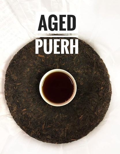 Jinglong Tea Factory - Puerh Tea 179 (150 Cups) Chinese Pu-erh Tea Cake (12.6 Ounce)