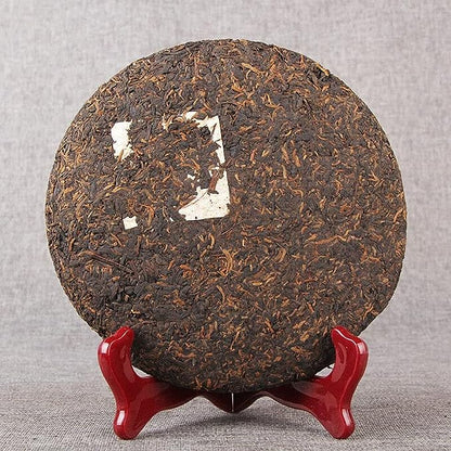 Menghai Chen Xiang Ripe Puer Tea Long Yuan Hao Mellow Old Puer Tea 380g