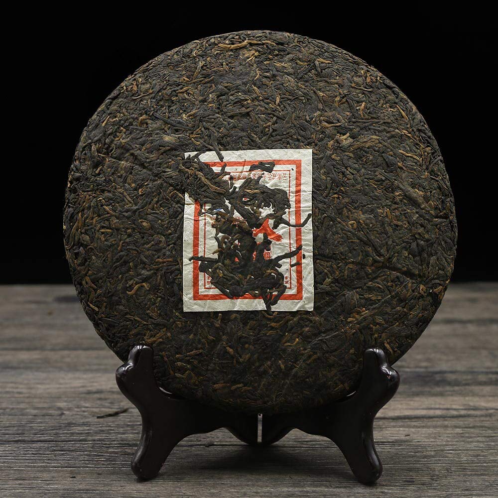 FullChea - 2011 Mengku Rongshi 99801 Shu Pu-erh - Pu Erh Tea Loose Leaf - Ripe Puerh Aged Black Tea - Increases Energy - 14.11oz / 400g