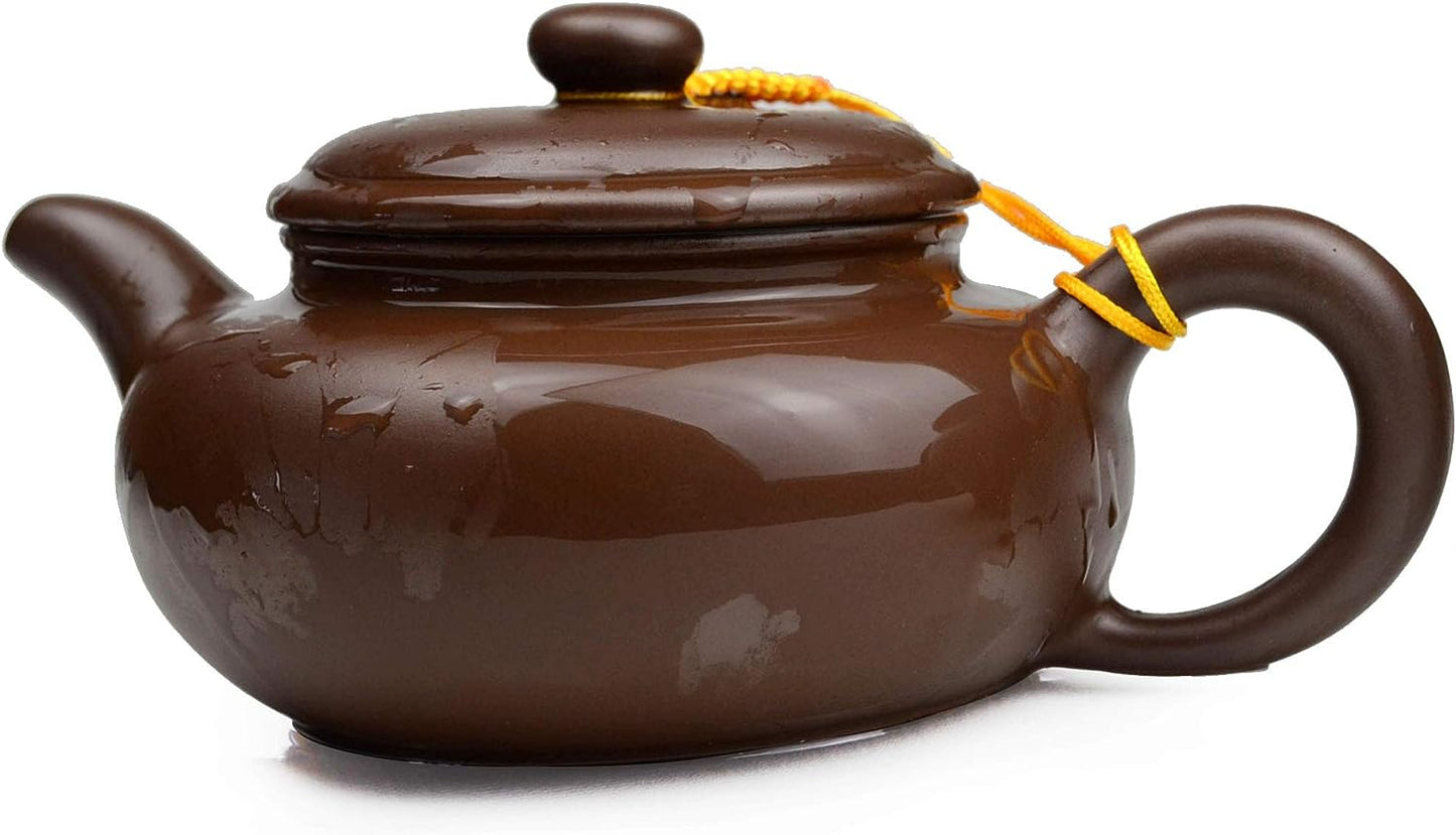 Yxhupot Teapot 15oz/450ml Chinese Yixing Tea Coffee Pots Archaize Fanggu