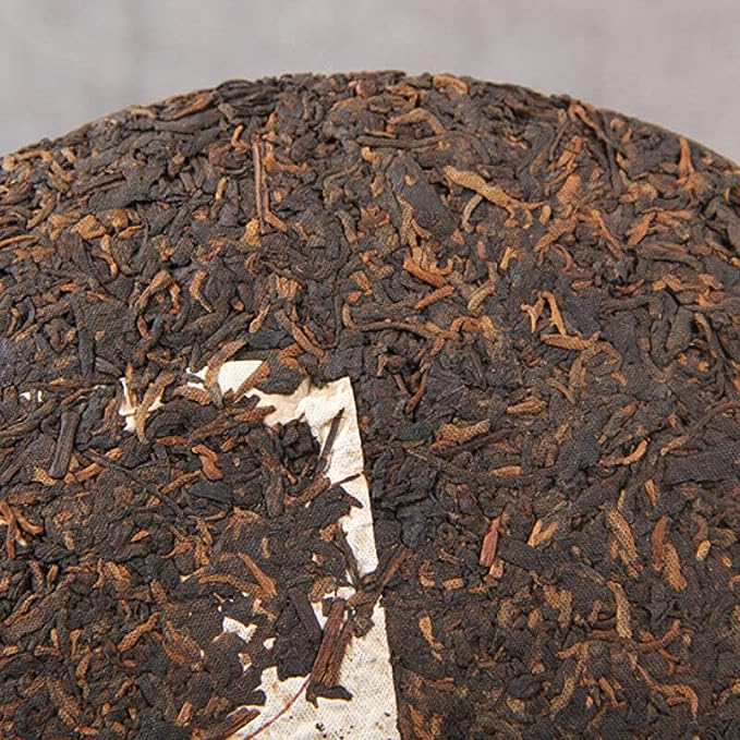 Chinese Cooked Pu-erh Gift Tea Black Tea Menghai Big Tree Pu'er Tea Cake 380g