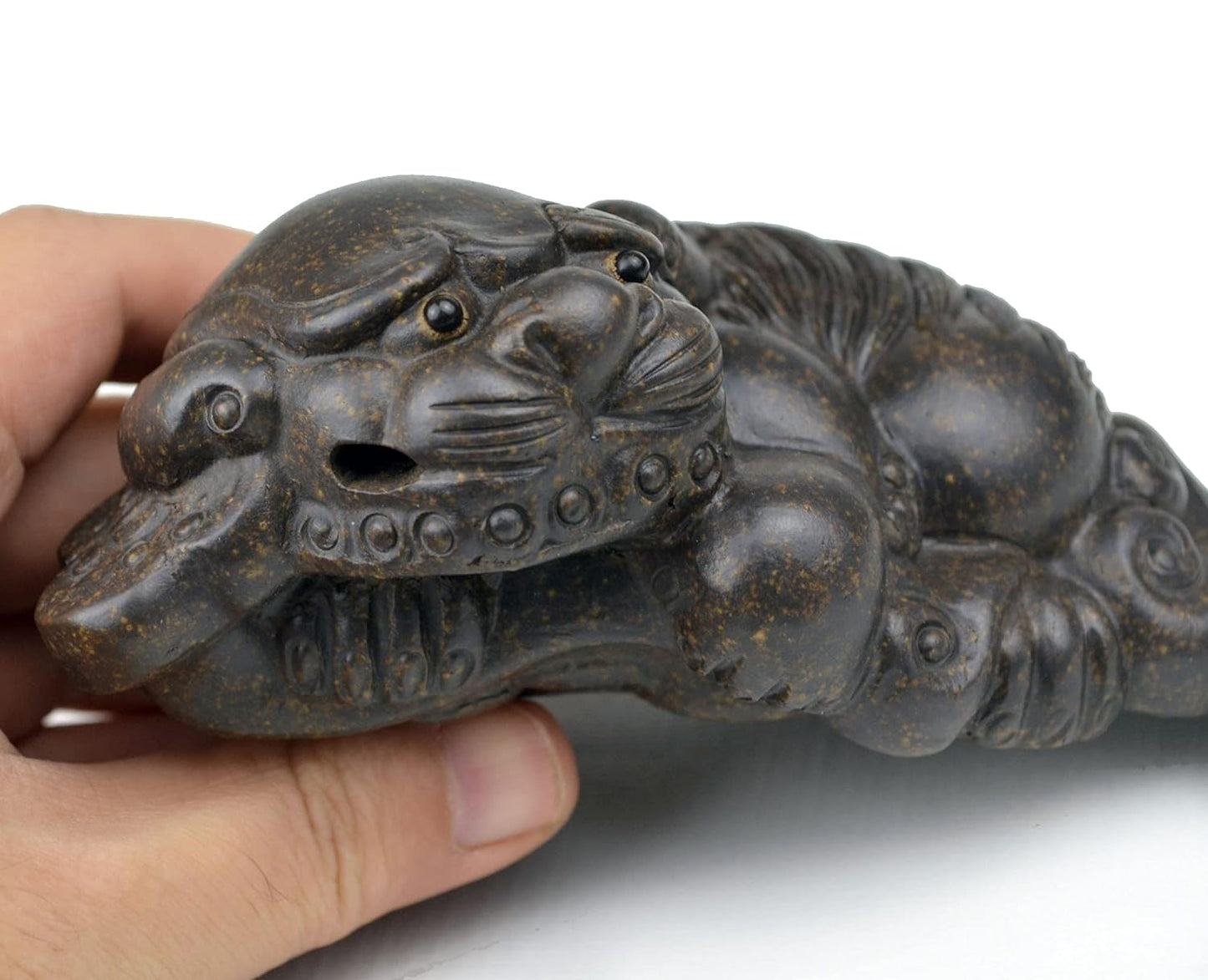 Chinese Dragon Turtle Tea Decoration Zisha Auspiciousness Lucky Well Fengshui Wealth (Pixiu Piyao)