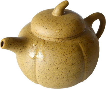 Teapot 8oz Chinese Yixing Clay Zisha Tea Pots Yellow Zini Eggplant for Loose Tea Coffee (Yellow)