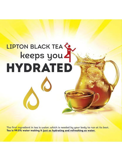 Lipton Tea Bags | Lipton Tea Bags For A Naturally Smooth Taste Black Tea Iced or Hot Tea That Can Help Support a Healthy Heart 100 COUNT tea bags | SameDay Shippers Offers Free Pen and Comes With SameDay Shippers BRANDED Bag Clip