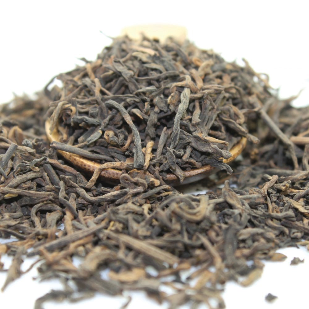 Tealyra - Ripe Pu'erh Tea - 5 Years Aged Loose Leaf - 100% Natural And Organic - Caffeine Level High - Aged Black Tea Pu Er - 450g (16-ounce)