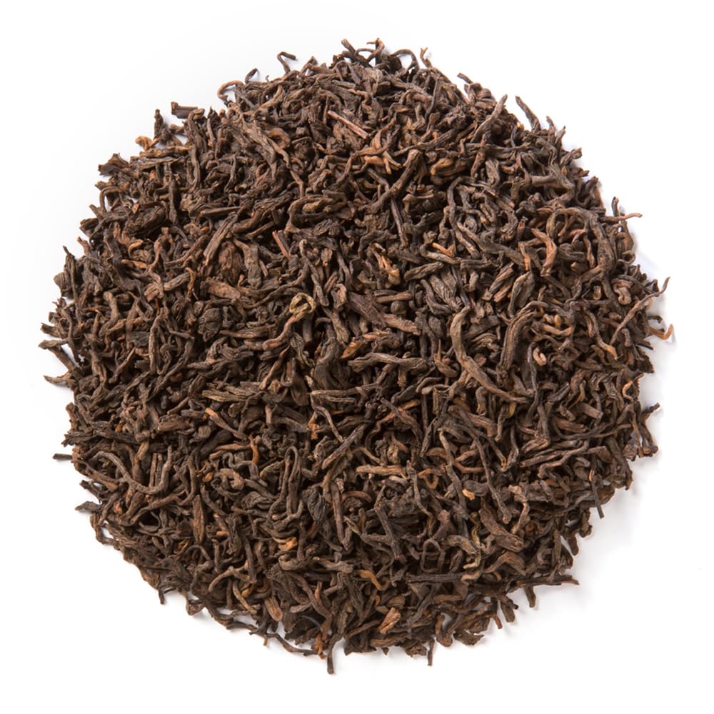 Davidson's Organics, Pu-Erh Black, Loose Leaf Tea, 16-Ounce Bag, Packaging may vary