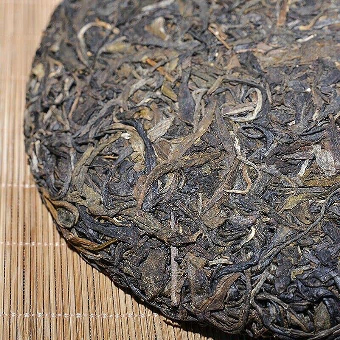 Mengku YUE CHEN YUE XIANG Raw Tea Qizi Puerh Tea YunNan Raw Pu-erh Tea 357g