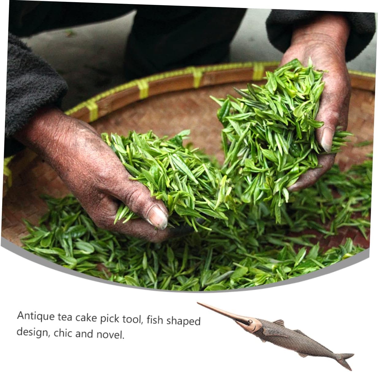 SAFIGLE 2 Pcs Pu-erh Tea and Tea Cake Divider Ice Pick Heavy Duty Portable Ice Pick Chinese Tea Pu Erh Tea Bartender Ice Pick Tea Cake Pick Household Iron Ice Skates