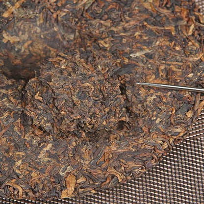 Pure Spring Tea Pu-Erh Ripe Tea Cake Chinese Black Tea Health Care Puer Tea 357g